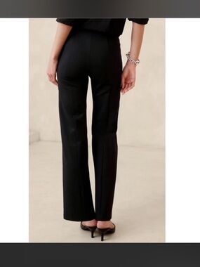 Banana Republic Straight Ponte Trousers